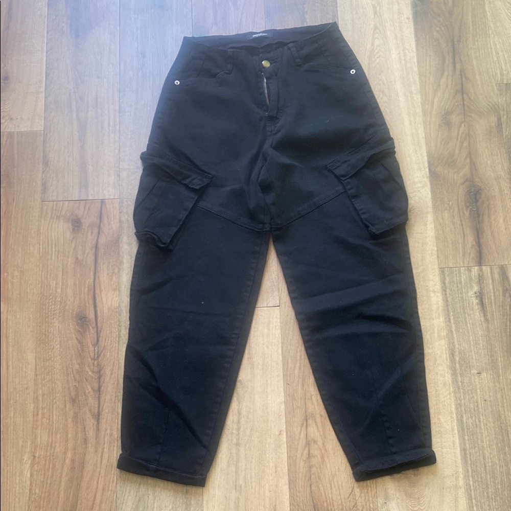 American Bazi Black Utility Pants